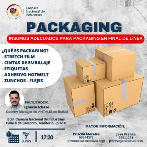 PACKAGING: “INSUMOS ADECUADOS PARA PACKAGING EN FINAL DE LINEA”"